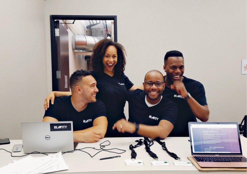 Blavity's CEO, Morgan DeBaun, alongside her 3 co-founders celebrate diversity recruitment